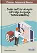 Cases on Error Analysis in Foreign Language Technical Writing