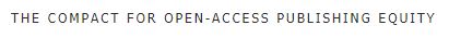 The Compact for Open-Access Publishing Equity